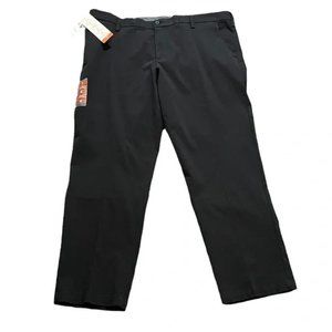 NEW Dockers Work Day Straight Fit Navy Blue Cotton Blend Chino Pants 42 X 30